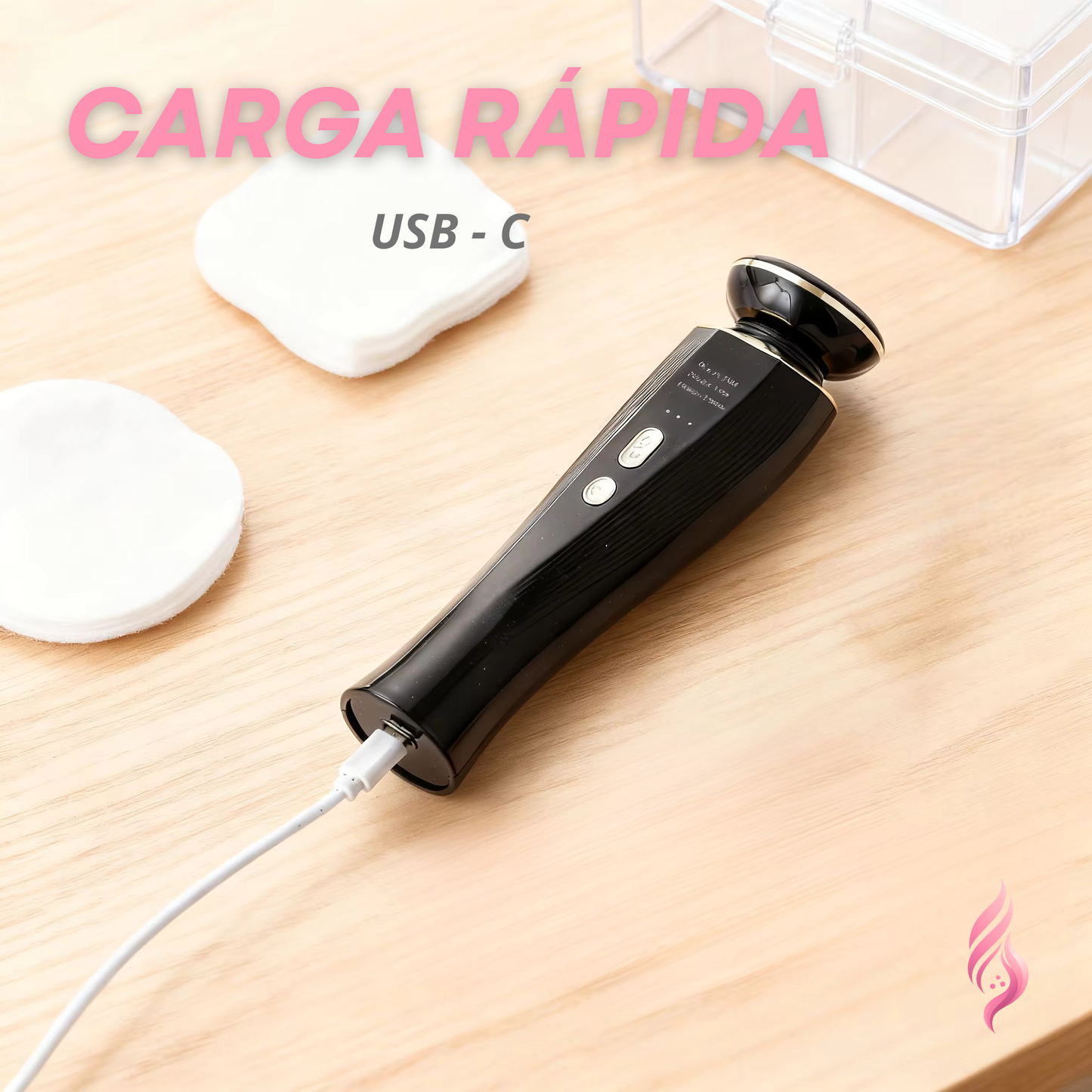 Masajeador Facial - Elimina arrugas, ojeras, imperfecciones.