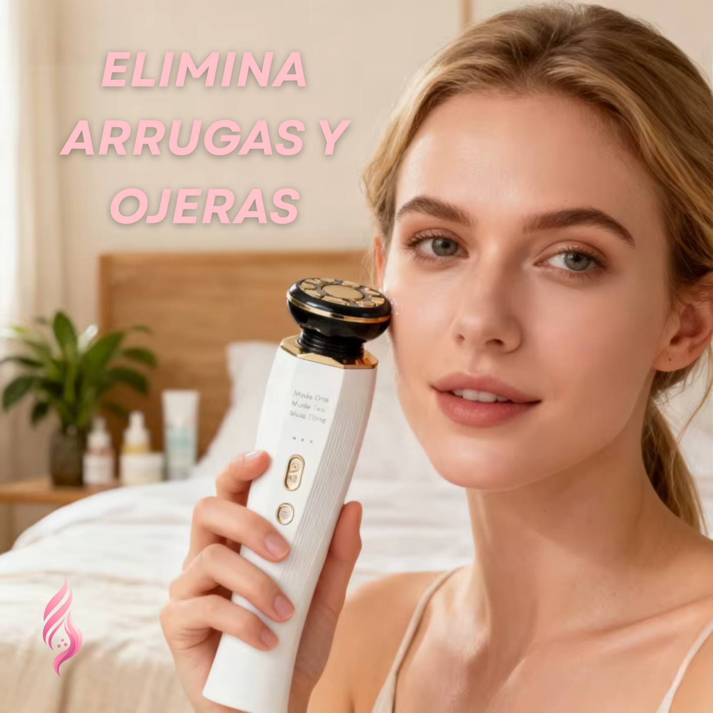 Masajeador Facial - Elimina arrugas, ojeras, imperfecciones.